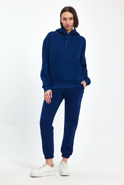 ODDA Kapüşonlu Şardonlu  Kadın Sweatshirt