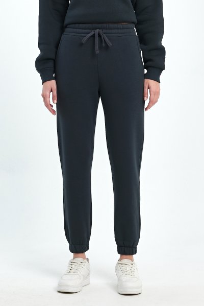 ODDA Kadın Lastikli Paça Şardonlu Eşofman Altı