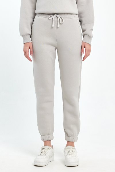 ODDA Kadın Lastikli Paça Şardonlu Eşofman Altı