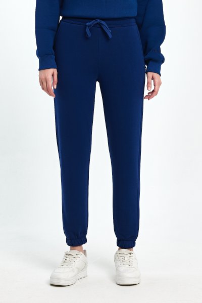 ODDA Kadın Lastikli Paça Şardonlu Eşofman Altı