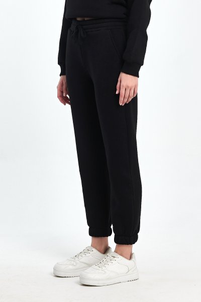 ODDA Kadın Lastikli Paça Şardonlu Eşofman Altı