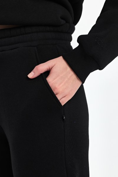 ODDA Kadın Lastikli Paça Şardonlu Eşofman Altı