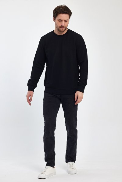 ODDA Pike Bisiklet Yaka Sweatshirt