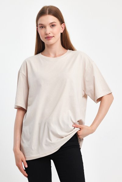 Odda 0008 Kadın Oversize Tişört