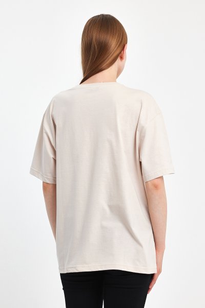 Odda 0008 Kadın Oversize Tişört
