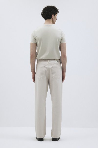 MITTE Off White Canvas Denim