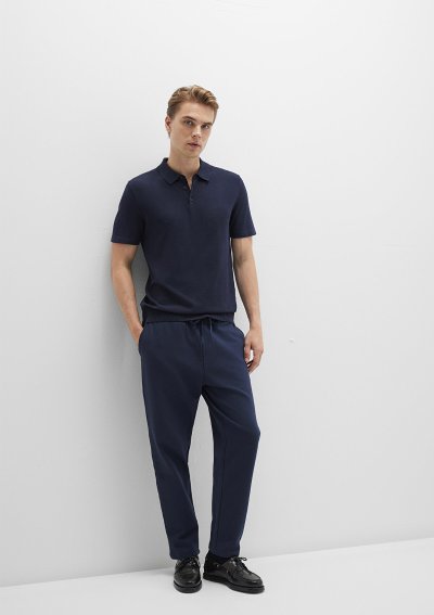 ÖRME PANTOLON Gece Lacivert