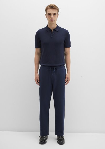 ÖRME PANTOLON Gece Lacivert