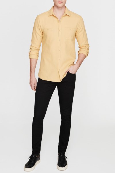 Mavi Erkek  James Coal Coated Jean Pantolon 0042421319