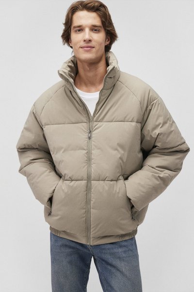 DİK YAKA CEKET Dried Sage