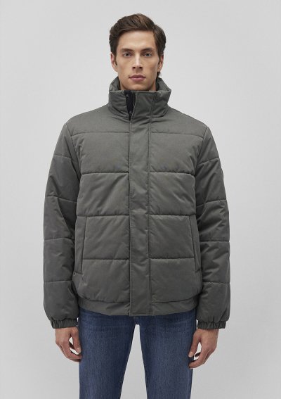 DİK YAKA CEKET Yosun Yeşili