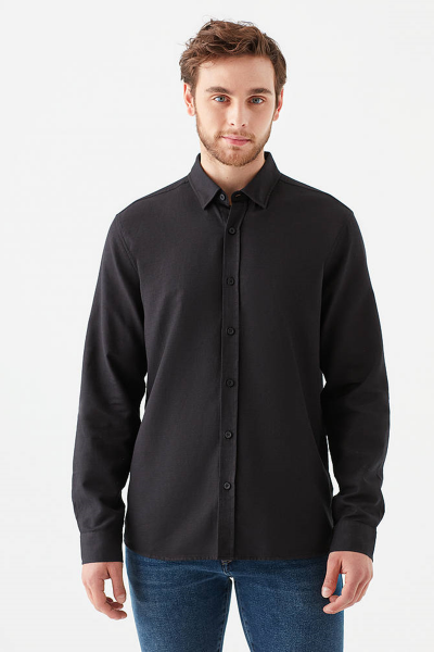 UZUN KOL GÖMLEK  Siyah