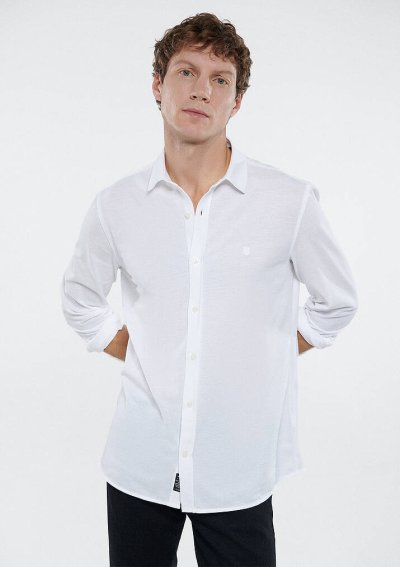 UZUN KOL GÖMLEK  Beyaz