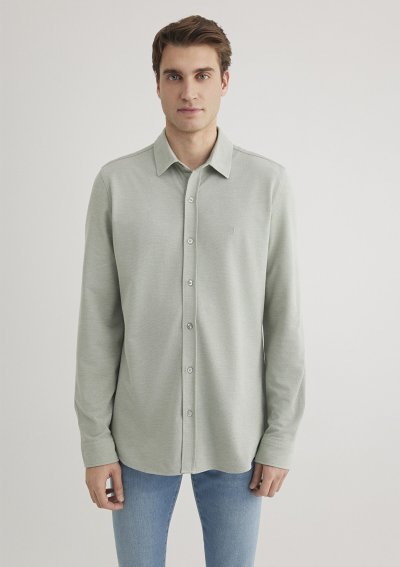 UZUN KOL GÖMLEK  Açık Yeşil