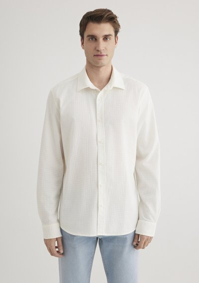 UZUN KOL GÖMLEK Kırık Beyaz