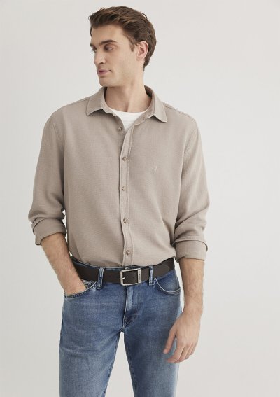 UZUN KOL GÖMLEK Kum