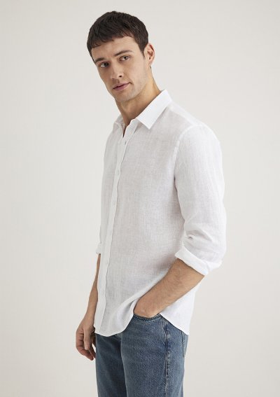 UZUN KOL GÖMLEK Beyaz