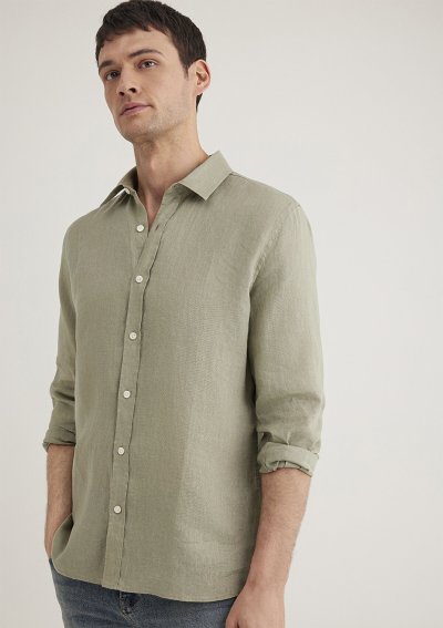 UZUN KOL GÖMLEK Göl Yeşili