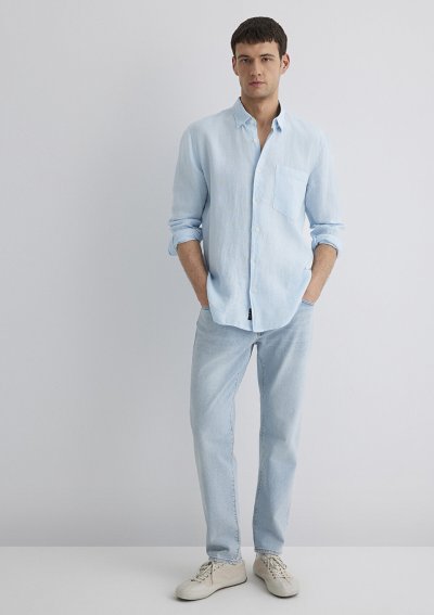 UZUN KOL GÖMLEK Dream Blue