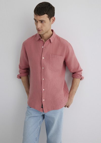 UZUN KOL GÖMLEK Gül Pembe