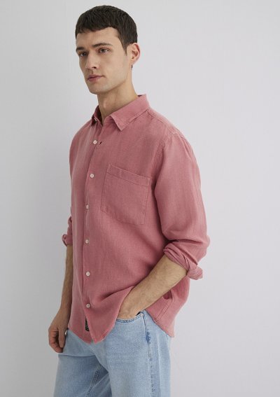 UZUN KOL GÖMLEK Gül Pembe