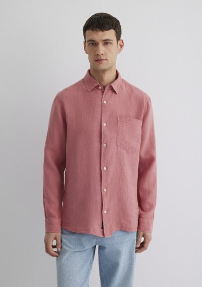 UZUN KOL GÖMLEK Gül Pembe