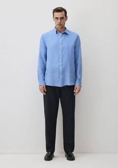 UZUN KOL GÖMLEK Soft Chambray