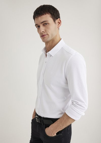 UZUN KOL GÖMLEK Beyaz