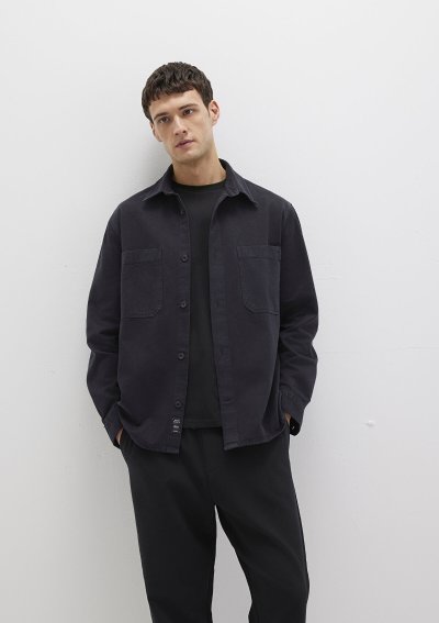 ÇİFT CEP GÖMLEK Siyah