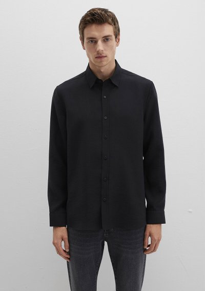 UZUN KOL GÖMLEK Siyah