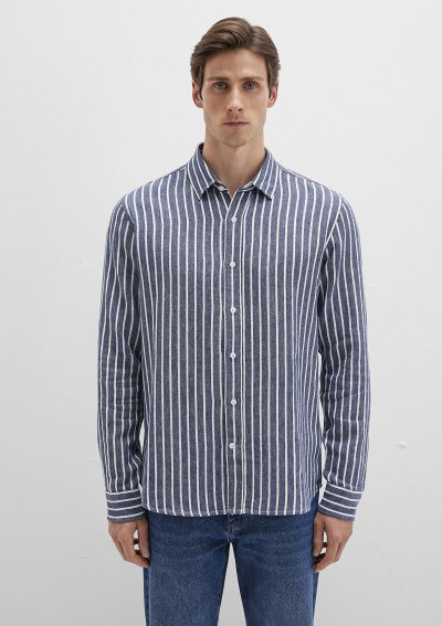 ÇİZGİLİ GÖMLEK DARK DENIM
STRIPE