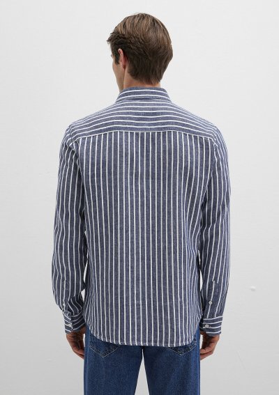 ÇİZGİLİ GÖMLEK DARK DENIM
STRIPE