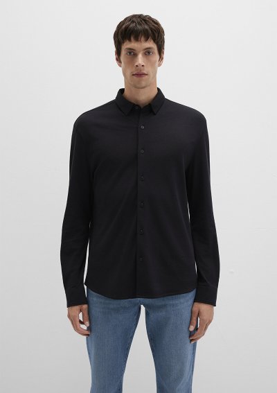 UZUN KOL GÖMLEK Siyah