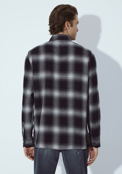 KARELİ GÖMLEK Black Check