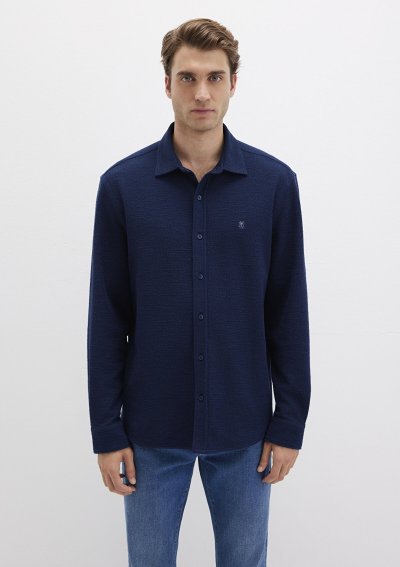 UZUN KOL GÖMLEK Derin Lacivert