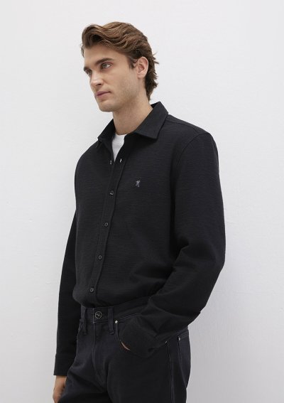 UZUN KOL GÖMLEK Siyah