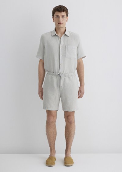 CEPLİ ŞORT Pus Gri