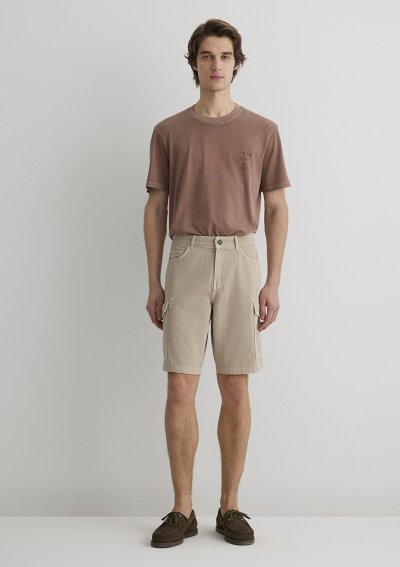 KARGO ŞORT Uçuk bej