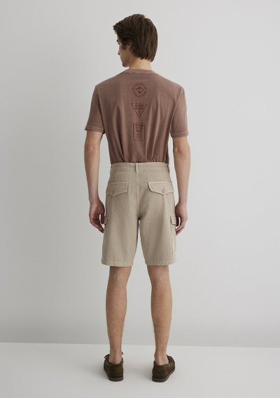 KARGO ŞORT Uçuk bej