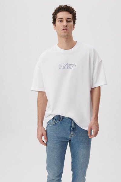 MİAV TİŞÖRT Beyaz