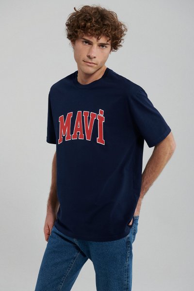 MAVİ LOGO TİŞÖRT Koyu Lacivert
