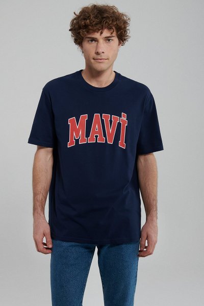 MAVİ LOGO TİŞÖRT Koyu Lacivert