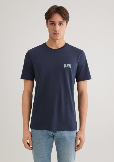 MAVİ LOGO TİŞÖRT Derin Lacivert