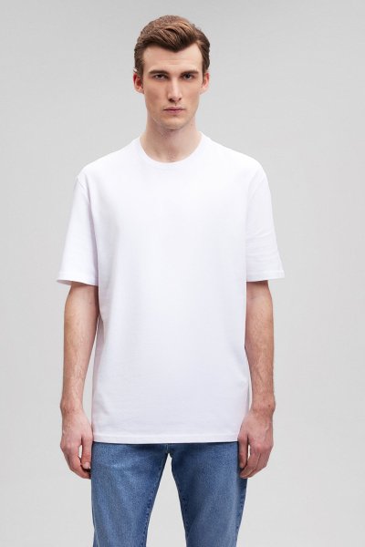 KISA KOL TİŞÖRT Beyaz