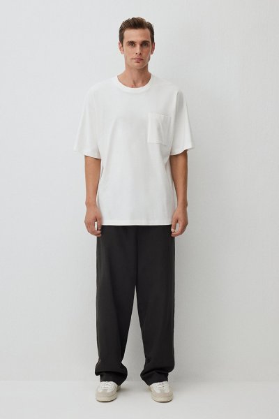 KISA KOL TİŞÖRT Kırık Beyaz