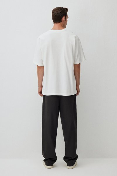 KISA KOL TİŞÖRT Kırık Beyaz