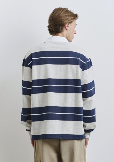 ÇİZGİLİ UZUN KOL TİŞÖRT Pageant Blue