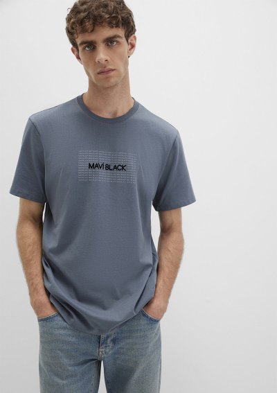 MAVİ BLACK TİŞÖRT Koyu Deniz Mavi