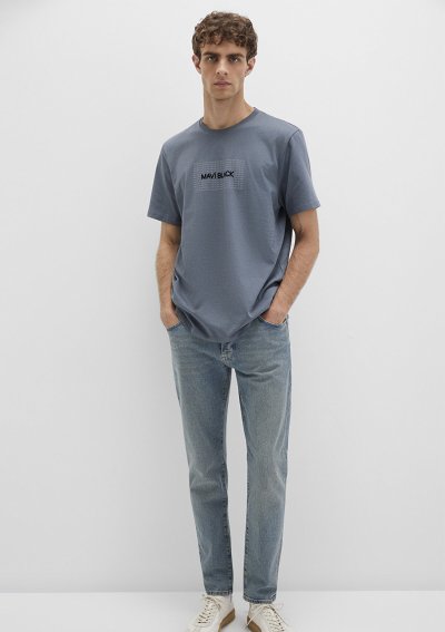 MAVİ BLACK TİŞÖRT Koyu Deniz Mavi