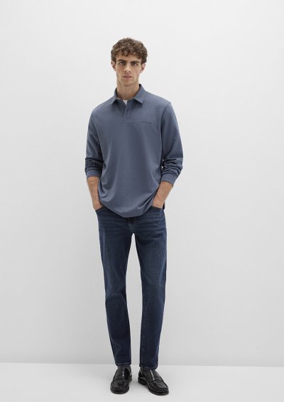 DÜĞMELİ PENYE Koyu Deniz Mavi